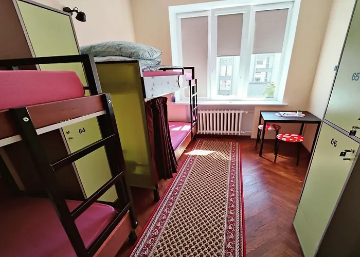 Vandrarhem Kefir & Bun Hostel-auto Check-in Kaunas